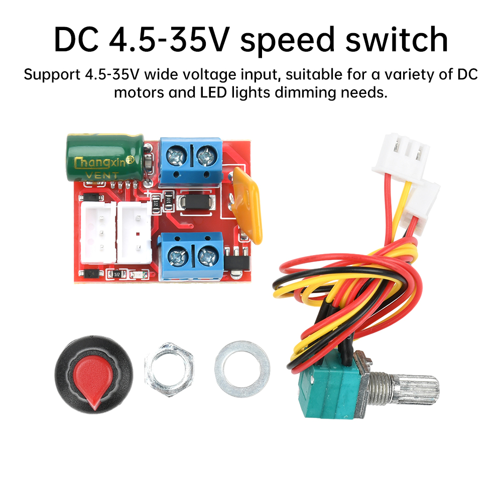 Level Shifter 3.3V - DC Motor PWM Speed Controller 3V