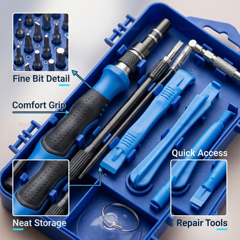 115 in 1 Multifunctional Screw - Home Automation Industry ulasan dan harga