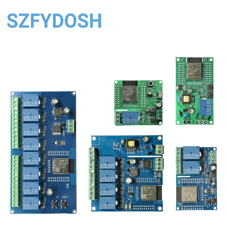 1/2/4/8 Channel WIFI Bluetooth - Relay 8 Channel Board ulasan dan harga