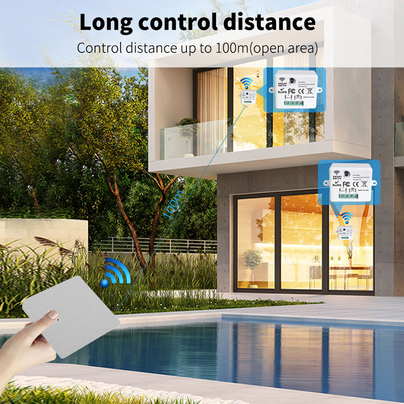 RF433 Smart Wireless Switch Se - Home Automation Ideas ulasan dan harga