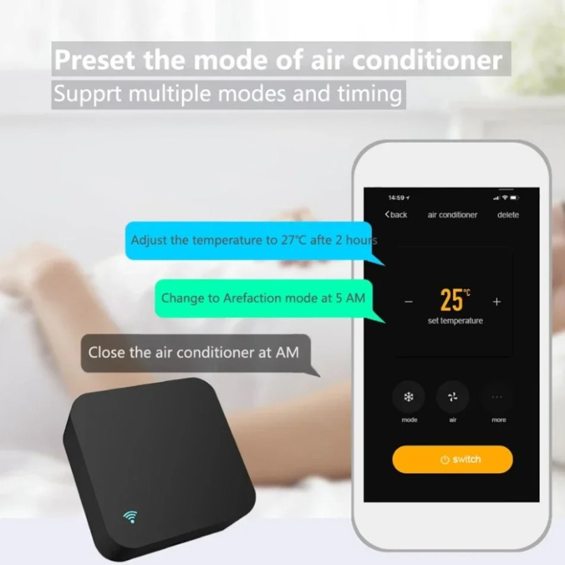 Tuya Zigbee 3.0 Smart IR Remot - Ir Blaster Universal ulasan dan harga