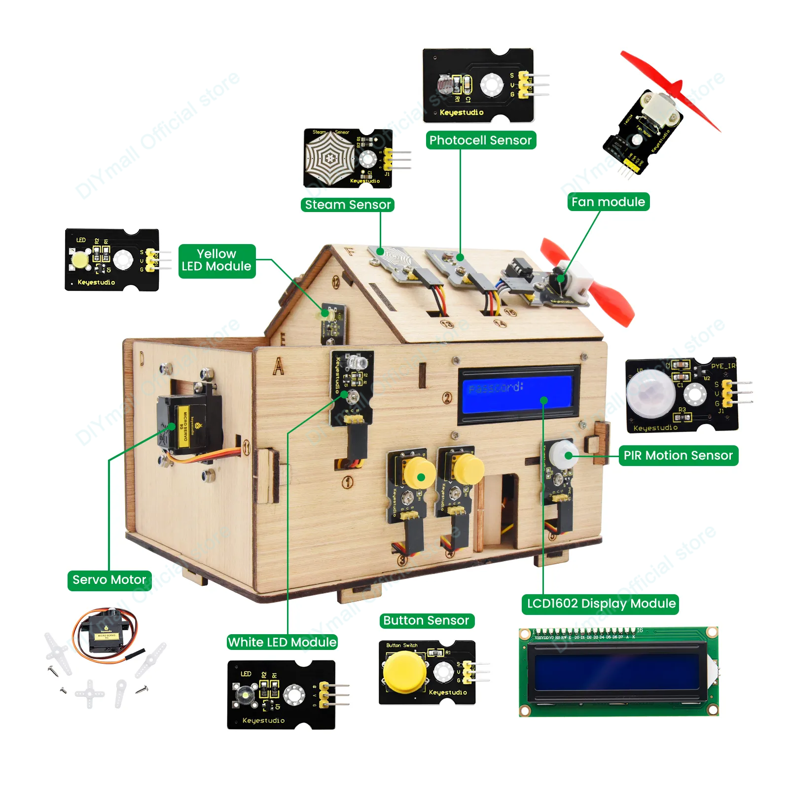 Keyestudio Smart IoT Home Kit  - Home Automation Arduino ulasan dan harga