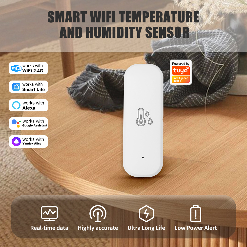 Tuya WiFi Temperature and Humi - Home Automation Ideas ulasan dan harga
