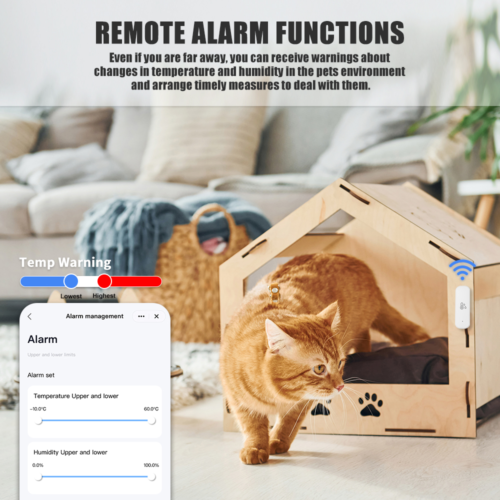 Tuya WiFi Temperature and Humi - Home Automation Ideas ulasan dan harga