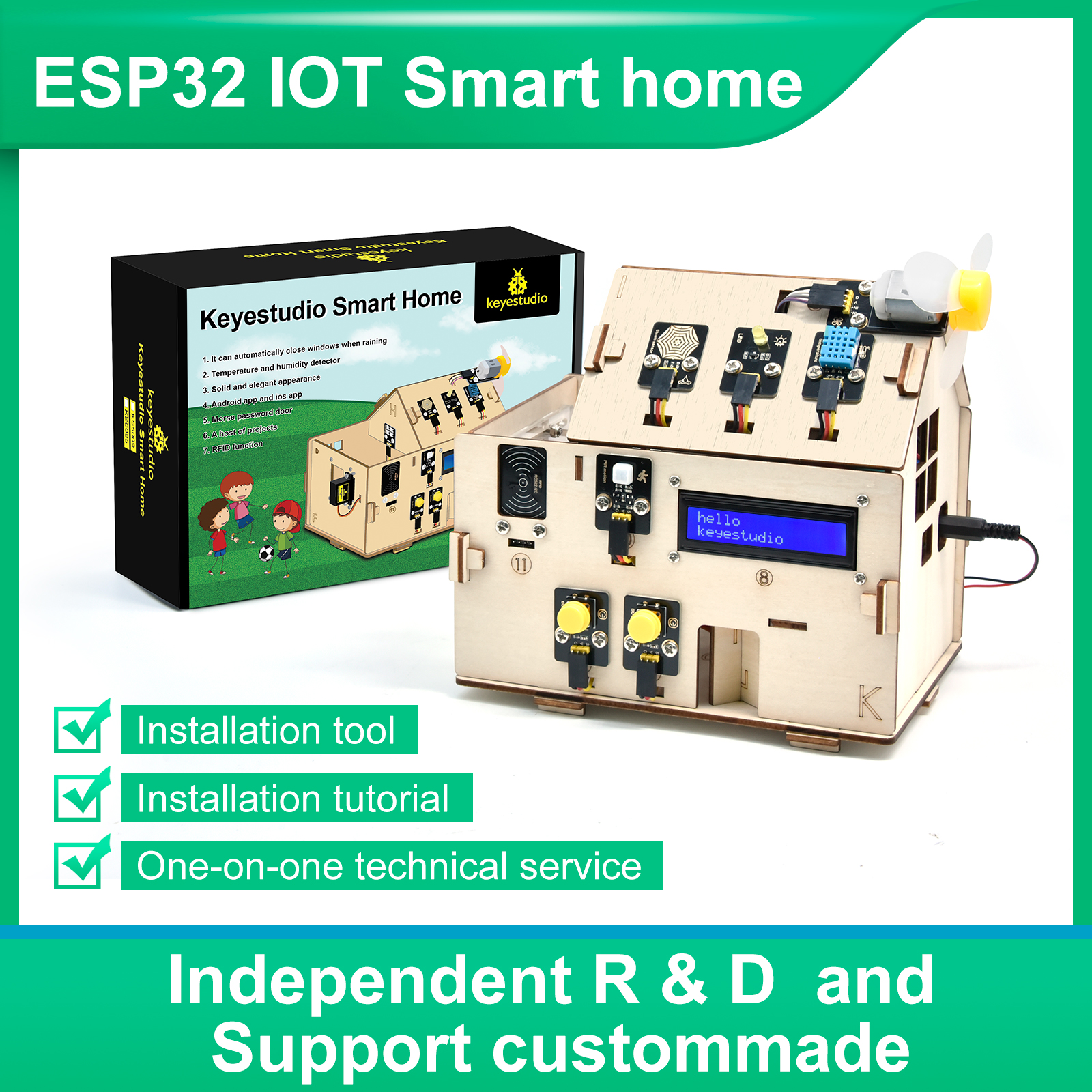 DIY Smart Home kit ESP32 Start - Home Automation Diy Projects ulasan dan harga
