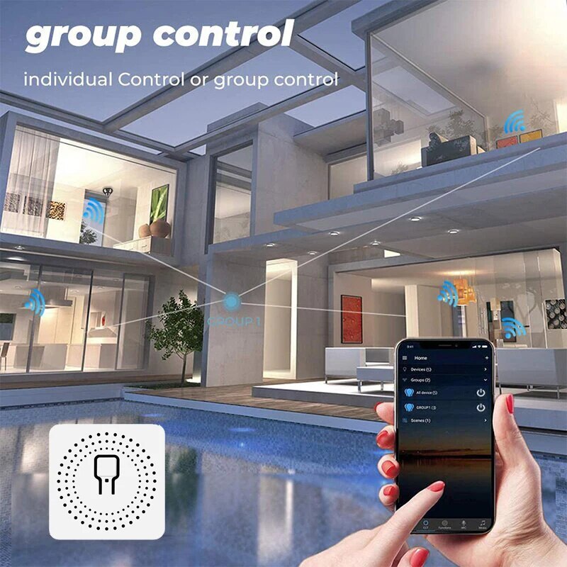 Mini 16A WiFi Switch Smart Lif - Home Automation Ideas ulasan dan harga