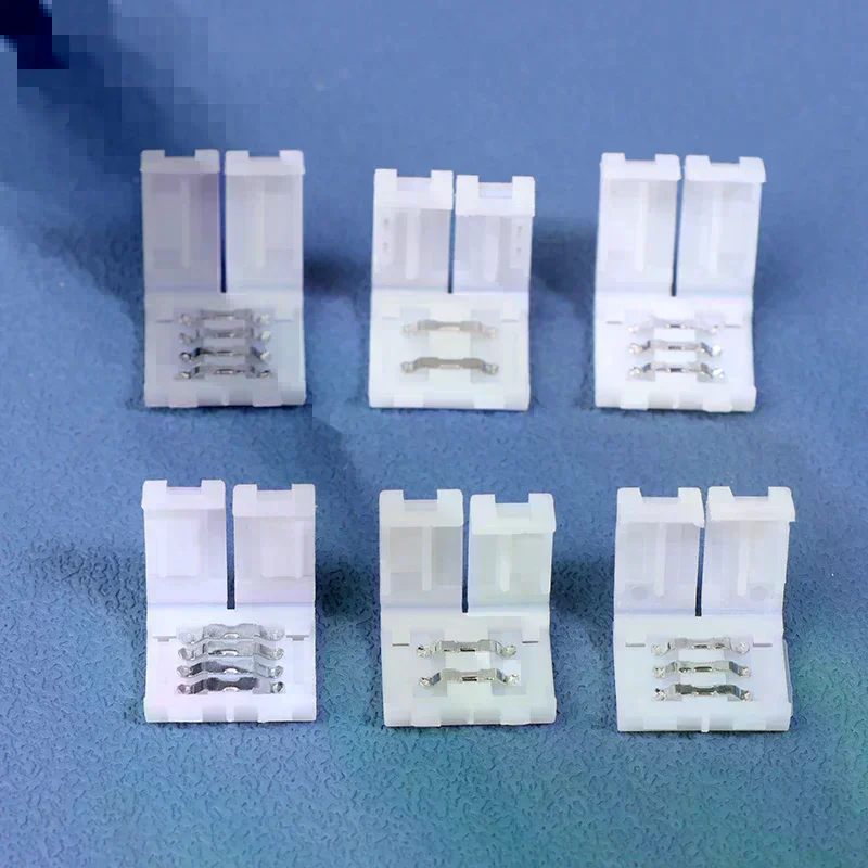 10Pcs LED Strip Connector 8MM  - Rgb Led Matrix 8X8 ulasan dan harga