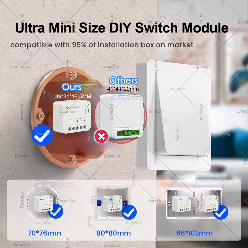 ZigBee Mini Smart DIY Switch A - Home Automation Ideas ulasan dan harga