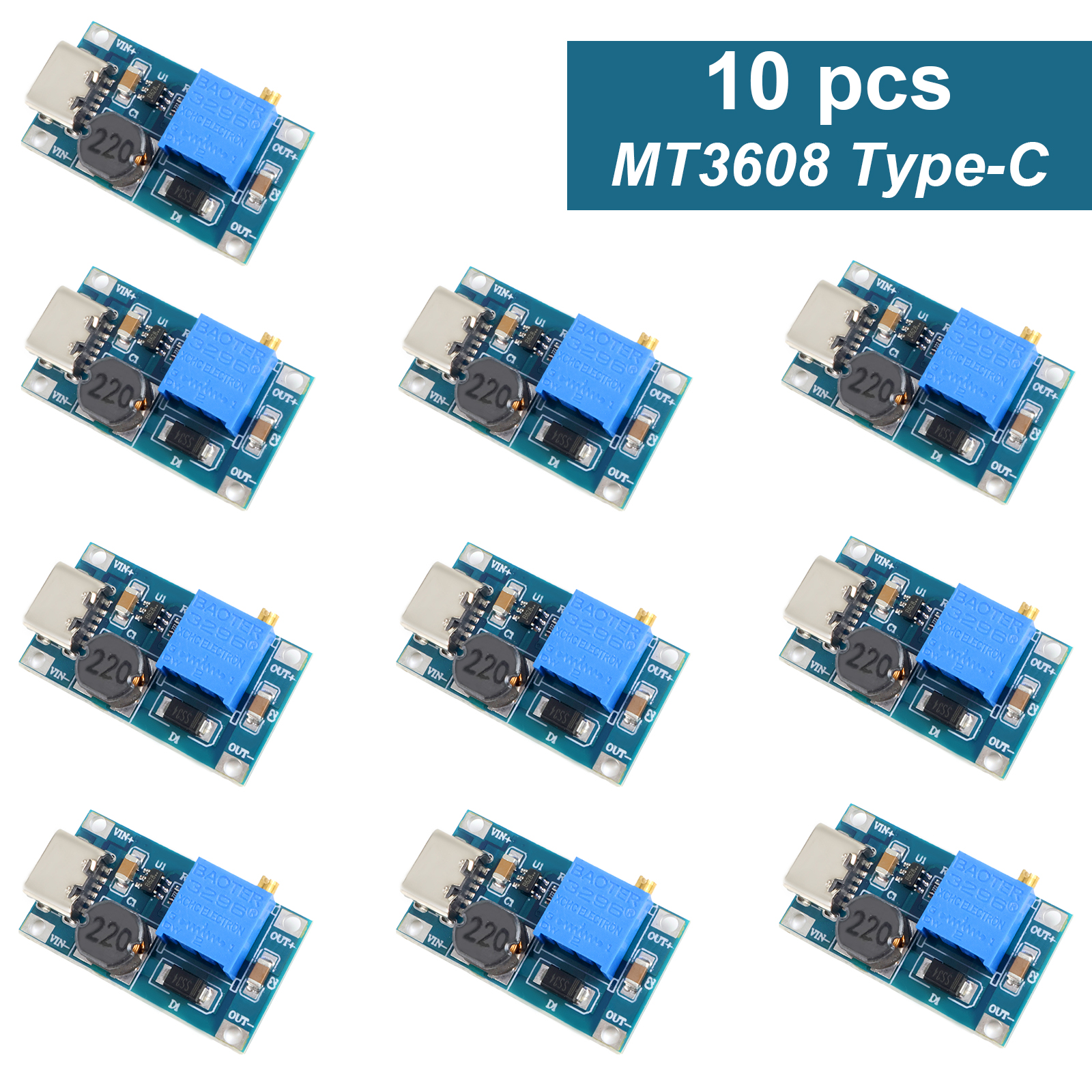 1-10pcs MT3608 DC-DC Step Up C - Home Automation Arduino ulasan dan harga