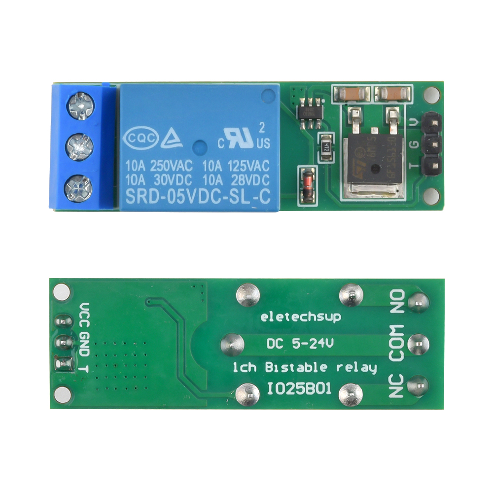 DC 6-24V Flip-Flop Latch Relay - Shelly Relay Module ulasan dan harga