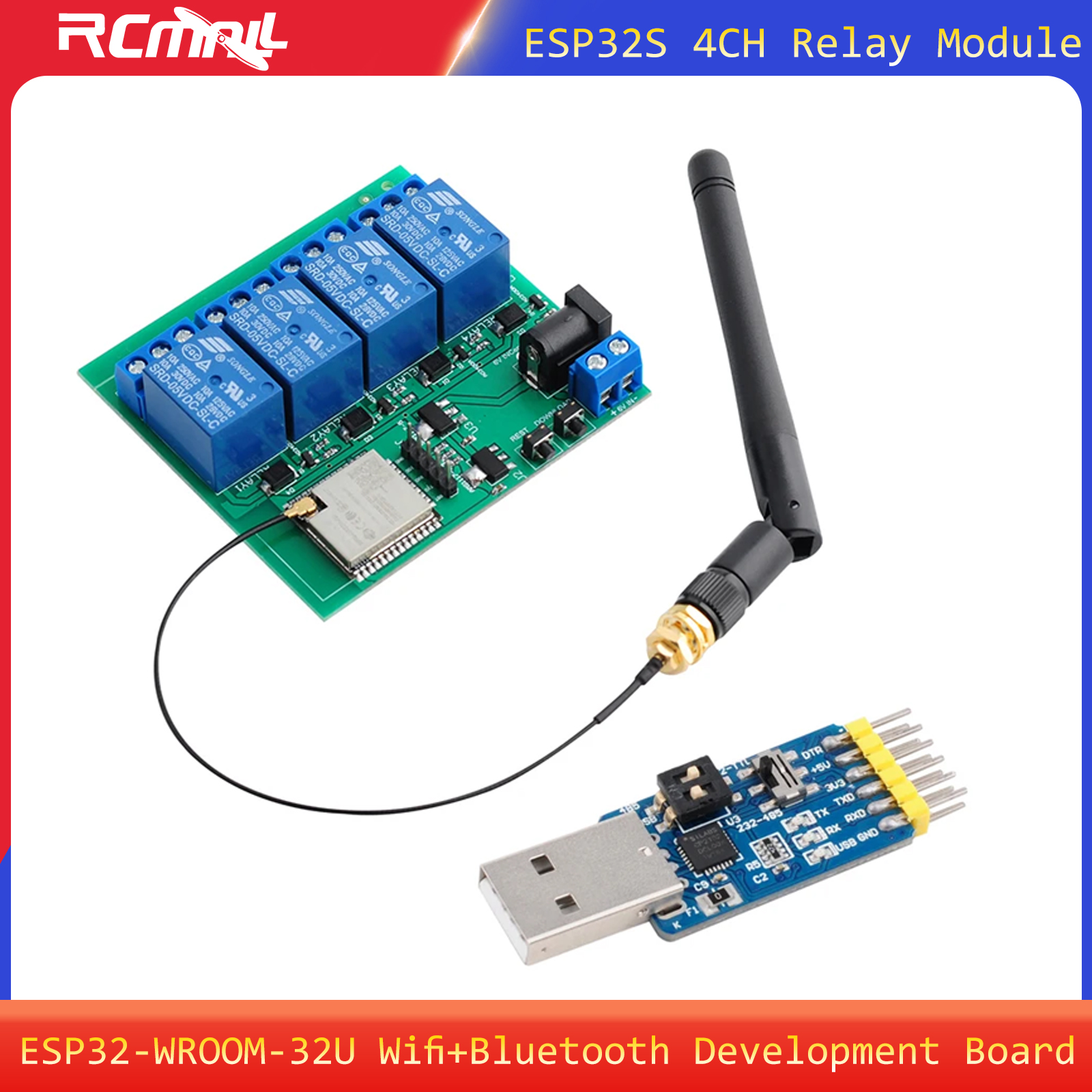 ESP32S 4CH Relay Module ESP32  - Home Automation Arduino ulasan dan harga