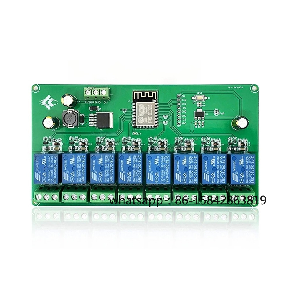 2/4/8 Channel ESP8266 Wireless - Relay 8 Channel Board ulasan dan harga