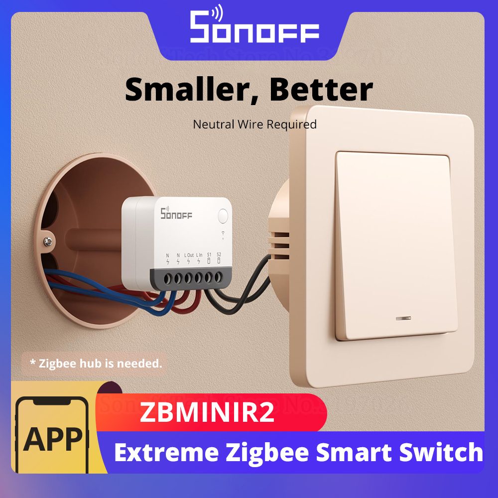 SONOFF ZBMINIR2 Extreme Zigbee - Sonoff Basic Switch ulasan dan harga