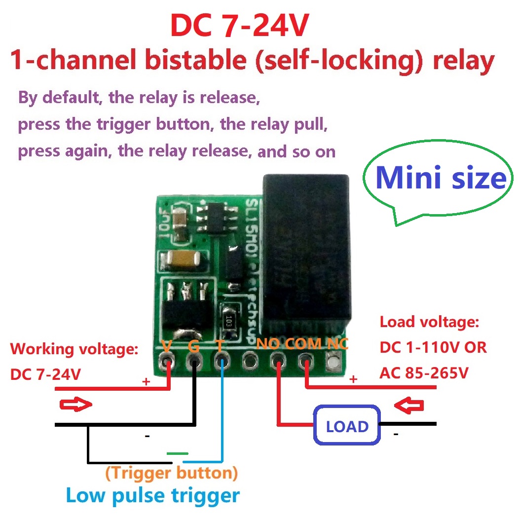 DC 12V 2A mini 1ch  Bistable S - Shelly Relay Module ulasan dan harga