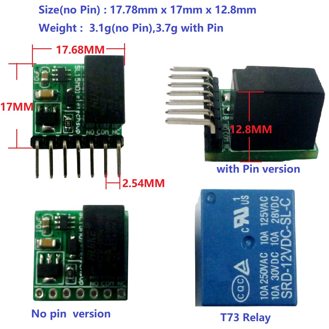 DC 12V 2A mini 1ch  Bistable S - Shelly Relay Module ulasan dan harga