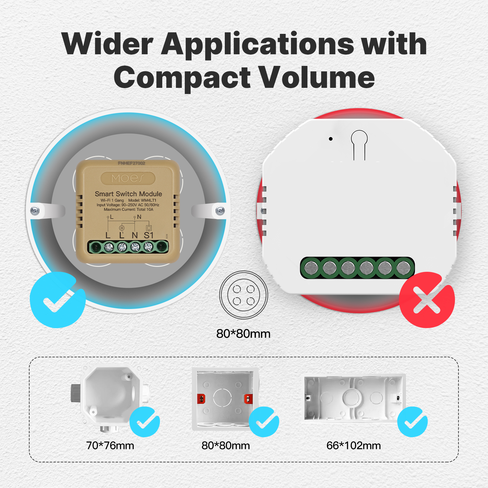 MOES Tuya WiFi Zigbee Mini DIY - Home Automation Ideas ulasan dan harga