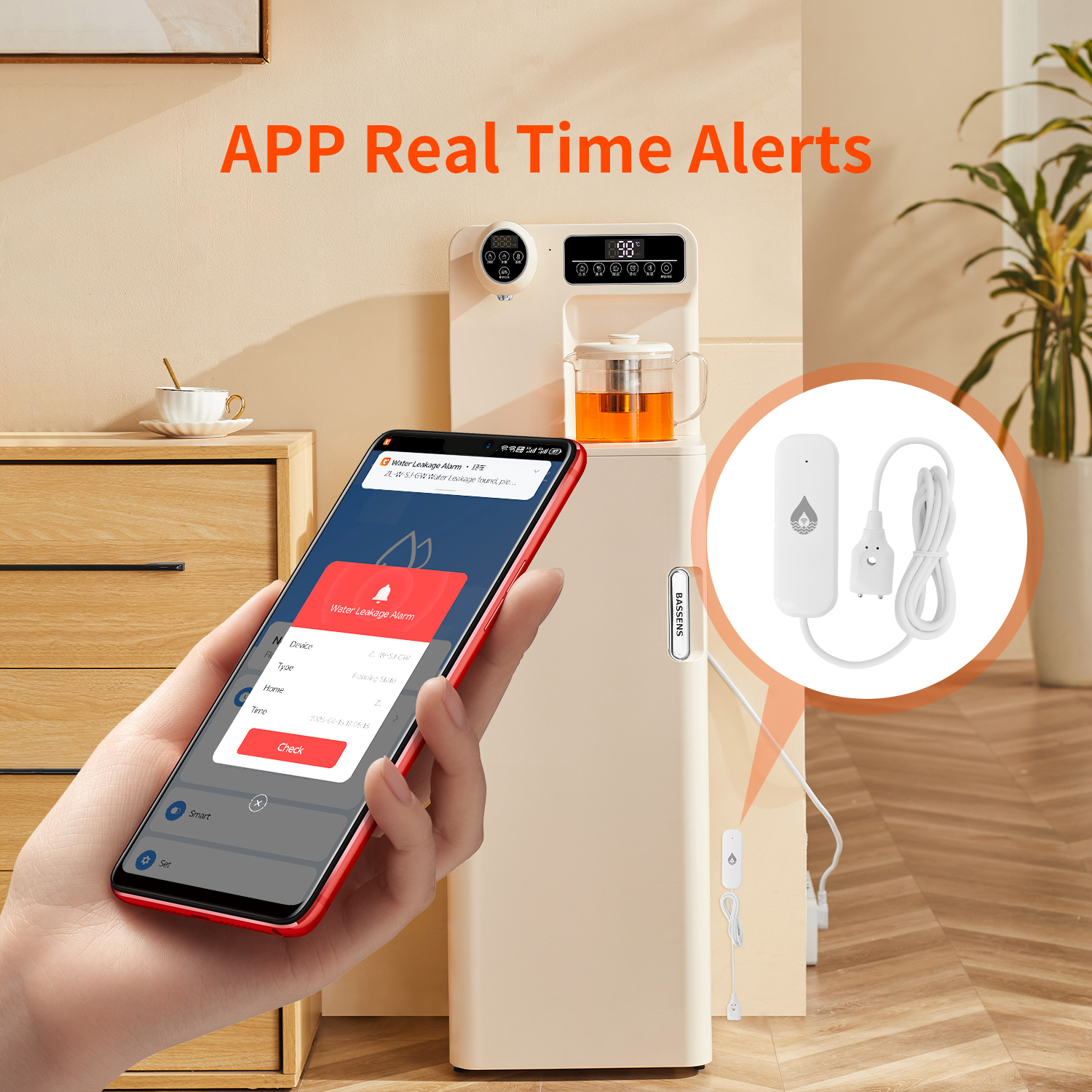 YFK Tuya WiFi Water Leakage Se - Home Automation Ideas ulasan dan harga