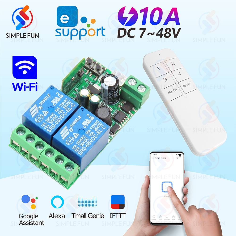 EWelink WiFi Smart Switch,DC 5 - Sonoff Basic Switch ulasan dan harga