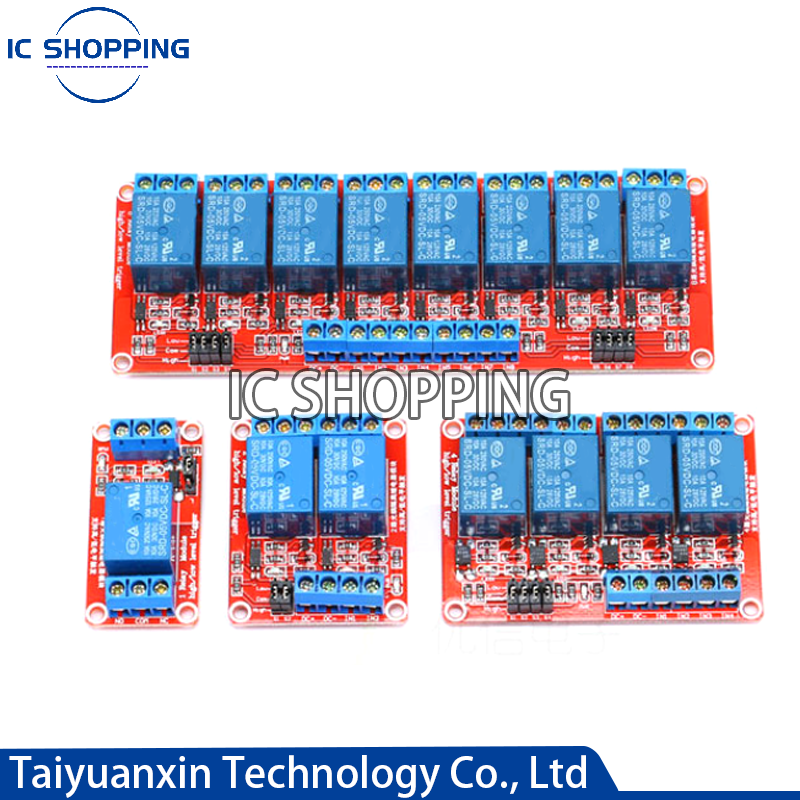 1 2 4 8 Channel 5V 12V Relay M - Relay 8 Channel Board ulasan dan harga