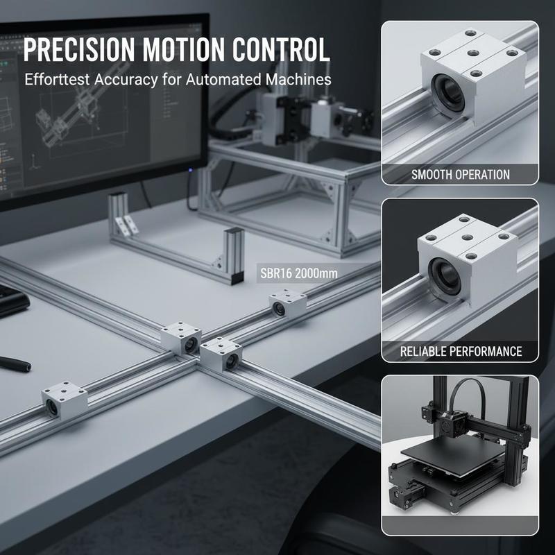 Linear Sliding Track Set 2000m - Diy Automation Projects ulasan dan harga