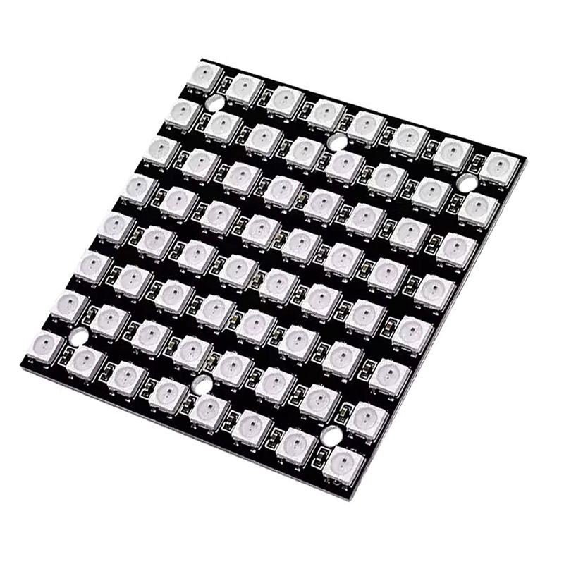 【FLASH DEAL】3X WS2812 LED 5050 - Rgb Led Matrix 8X8 ulasan dan harga