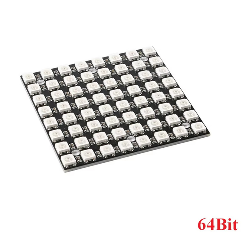 【FLASH DEAL】3X WS2812 LED 5050 - Rgb Led Matrix 8X8 ulasan dan harga