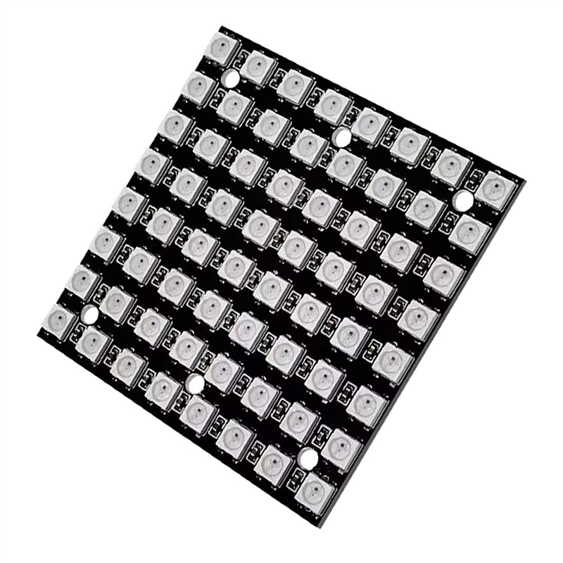 【FLASH DEAL】3X WS2812 LED 5050 - Rgb Led Matrix 8X8 ulasan dan harga